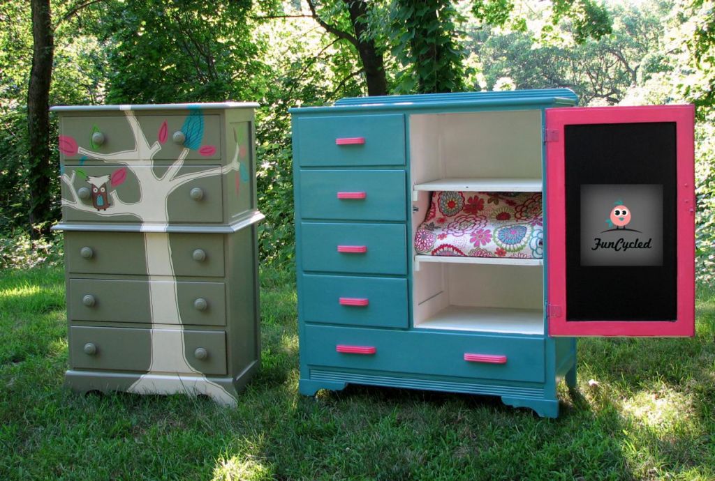 Tuesday S Treasures Girl S Dressers Makeover Funcycled