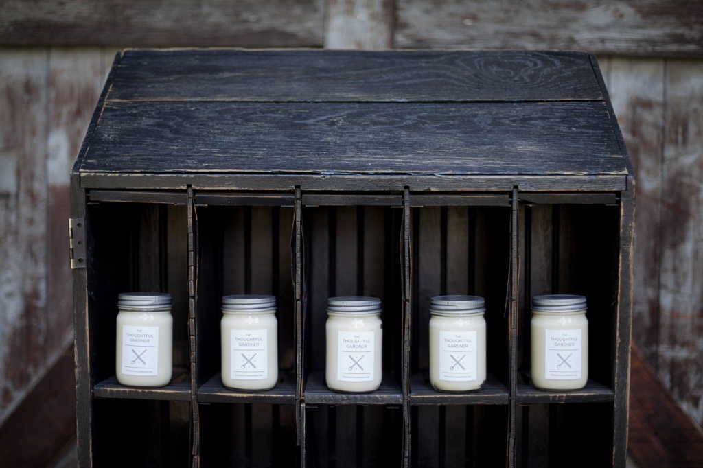 100% Soy Wax Candles by The Thoughtful Gardner
