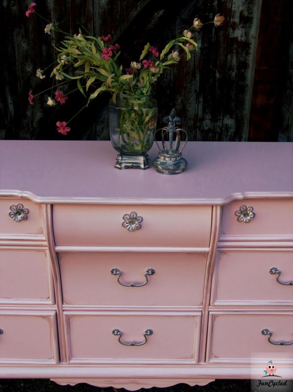 Pink Dresser for a Baby Princess – Tuesday’s Treasures – FunCycled