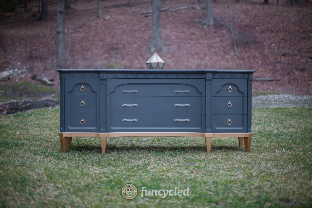 Slate/Navy Dresser Set