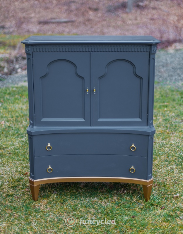 Slate/Navy Dresser Set