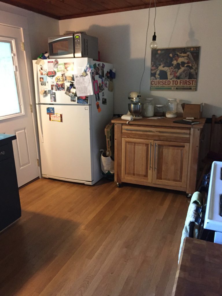 Custom Built Buffet with Mini Fridge - FunCycled