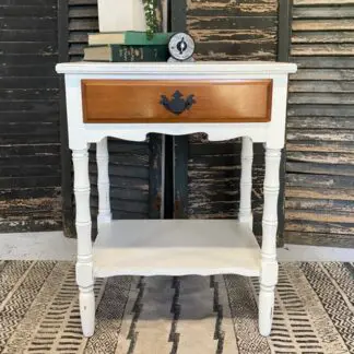 Vintage End Stand with Shelf