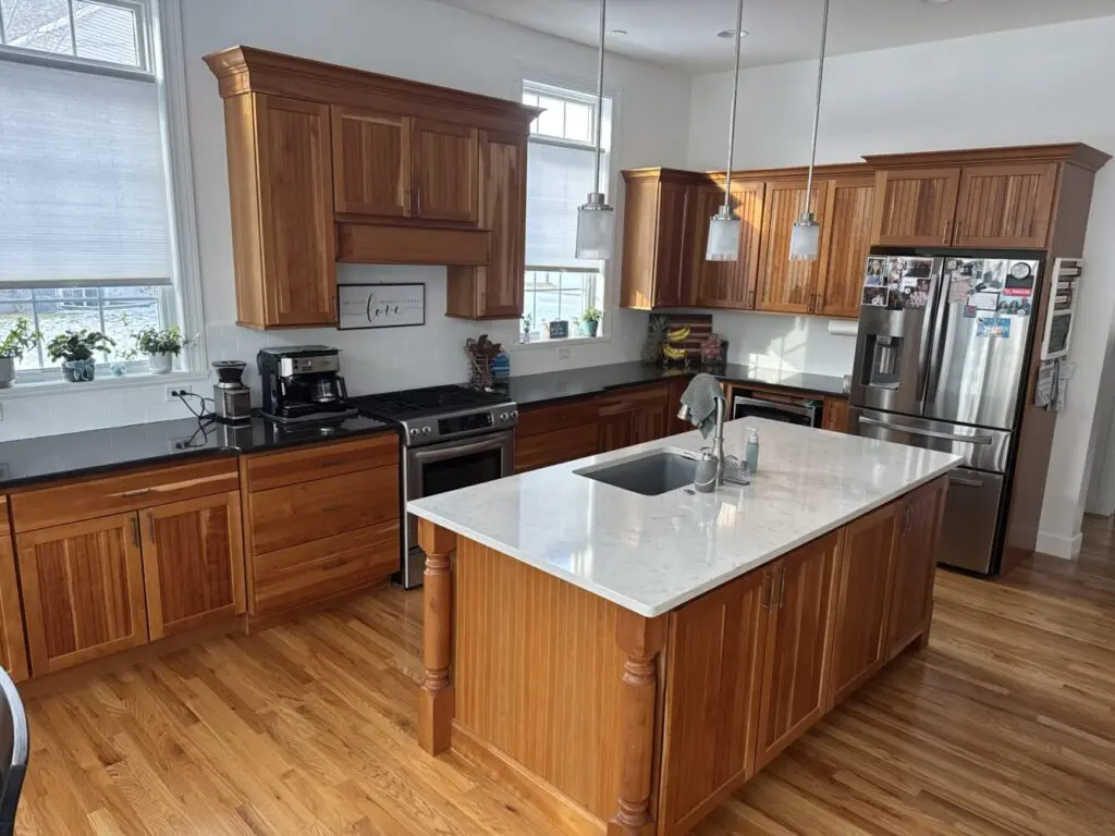 Medium Oak Kitchen Makeover