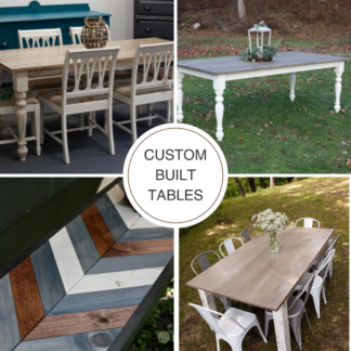 Custom Built Tables in Upstate NY