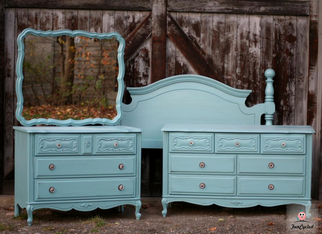 repainting french country bedroom furniture to update it