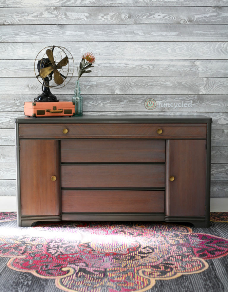 Mid Century Vintage Buffet - Tuesday's Treasures - FunCycled