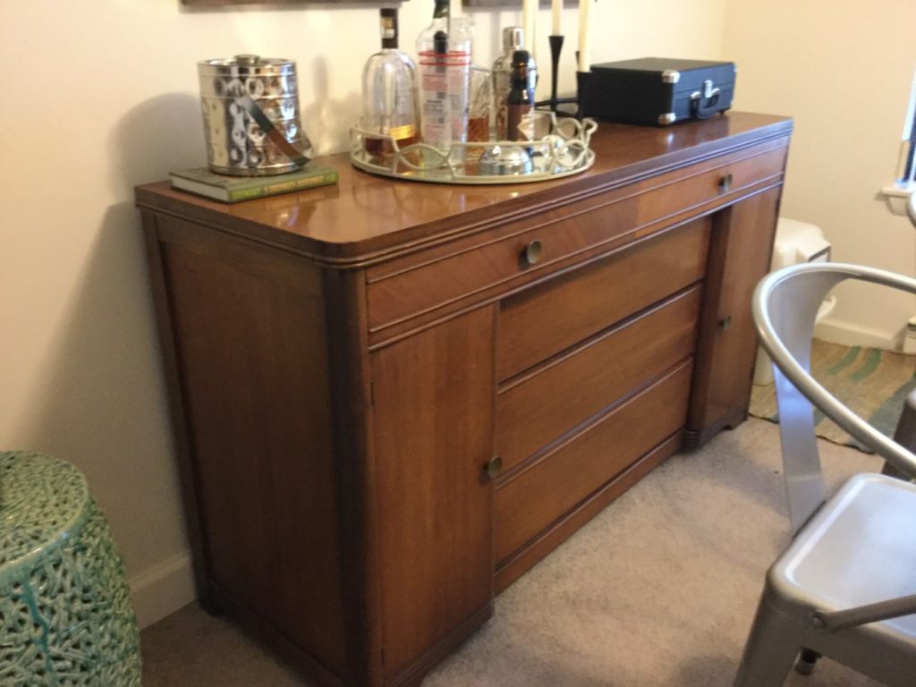 Mid Century Vintage Buffet - Tuesday's Treasures - FunCycled