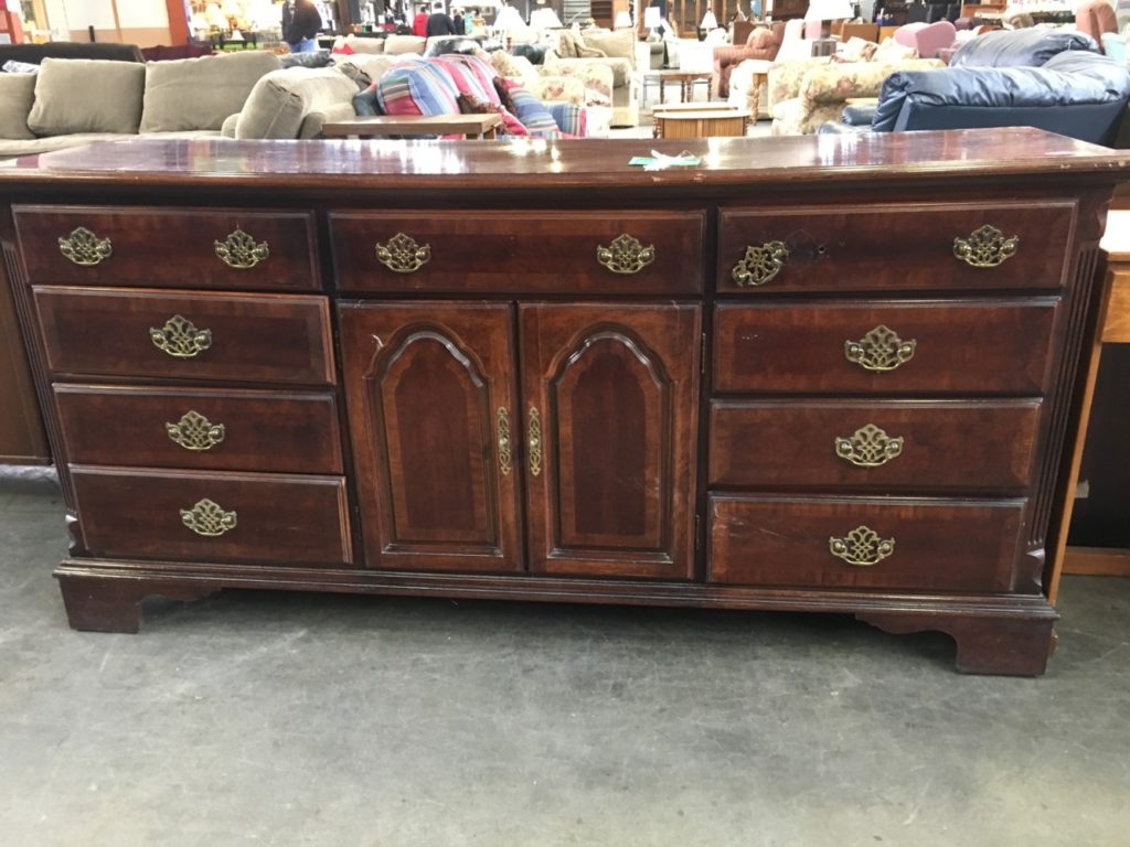 Teal Dresser Makeover - Tuesday's Treasures - FunCycled