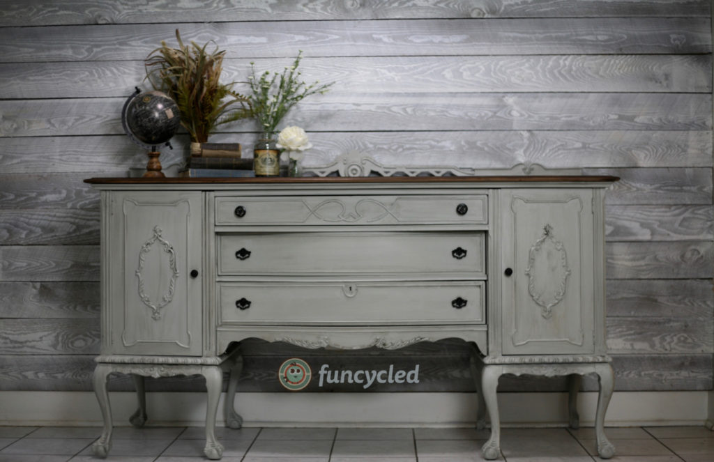 Antique Claw and Ball Foot Buffet - Tuesday's Treasures - FunCycled