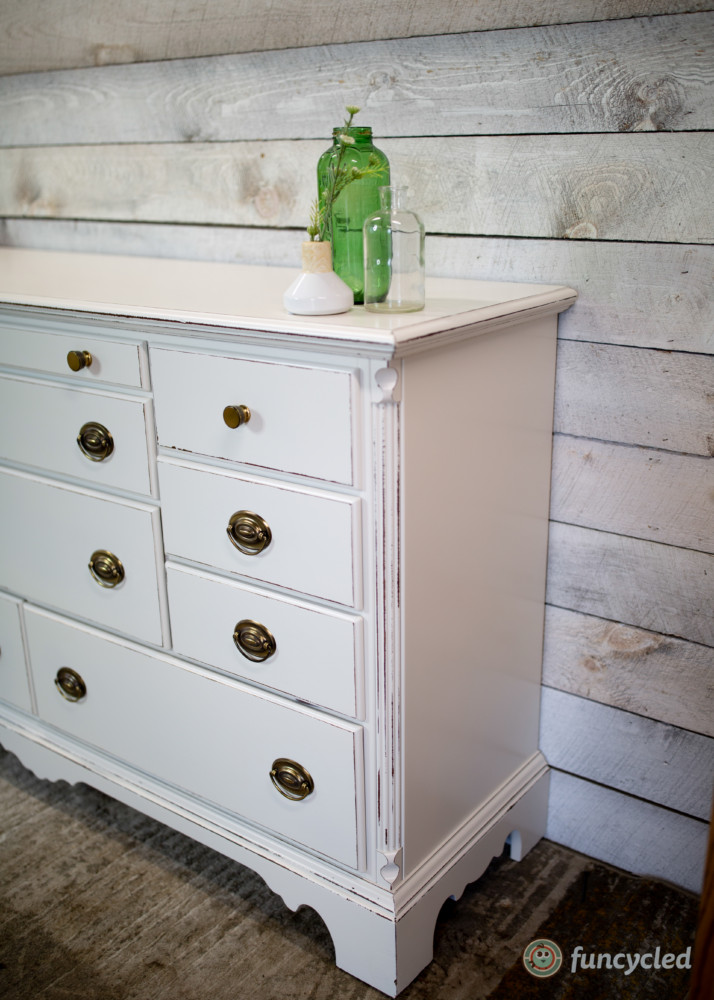 White Long Dresser For Sale Funcycled