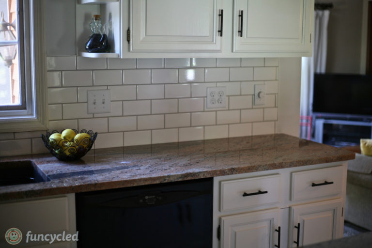 Cloud White Kitchen Cabinets - FunCycled
