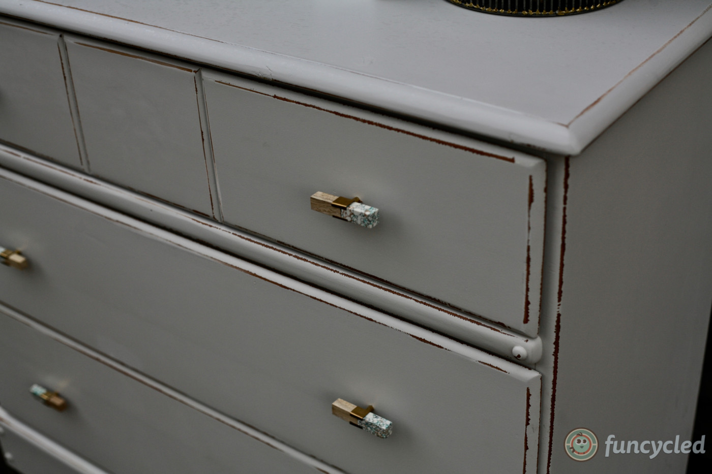 Light Gray Maple Dresser Funcycled