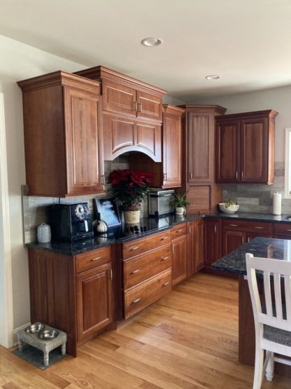 Traditional Kitchen Makeover with Painted Cabinets - FunCycled