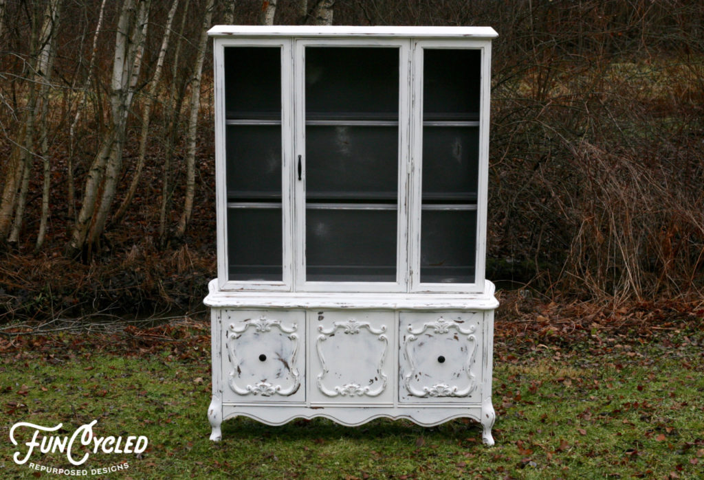 Custom Built Buffet with Mini Fridge - FunCycled