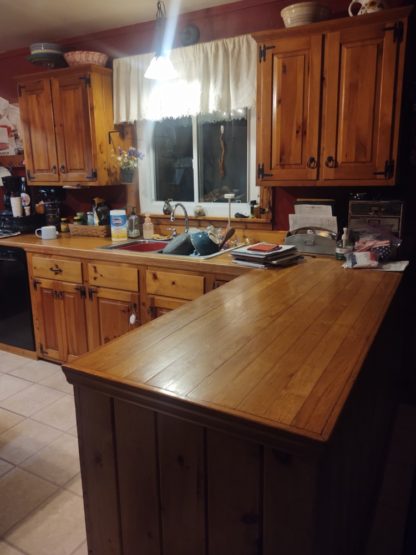 Knotty Pine Kitchen Makeover - FunCycled - Interior Design, Kitchen ...